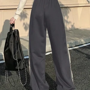 Contrast Jogger – กางเกงวอร์มตัดสี