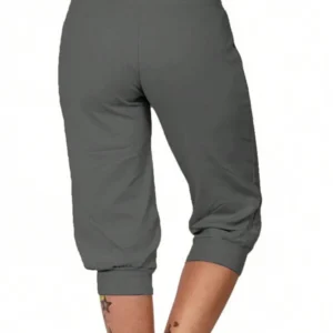 Solid Drawstring Sweatpants – กางเกงวอร์มเอวรูดสีทึบ