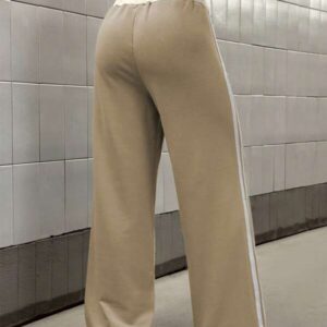 Number Print Sport Retro Pants – กางเกงพิมพ์ตัวเลขสไตล์สปอร์ตเรโทร