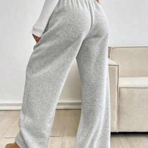 Low-Rise Cord Easy Pants – กางเกงเอวต่ำมีเชือกสบาย