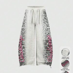 Retro Graphic Street Jogger – กางเกงวอร์มกราฟิกสตรีทเรโทร