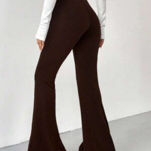 Vintage Grey Tie Waist Pants – กางเกงเอวผูกสีเทาสไตล์วินเทจ