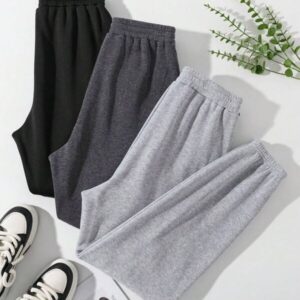 Letter Graphic 3-Pack Jogger – กางเกงจ็อกเกอร์ลายตัวอักษรกราฟิก แพ็ค 3